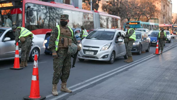 Carabineros de Chile (imagen referencial) - Sputnik Mundo