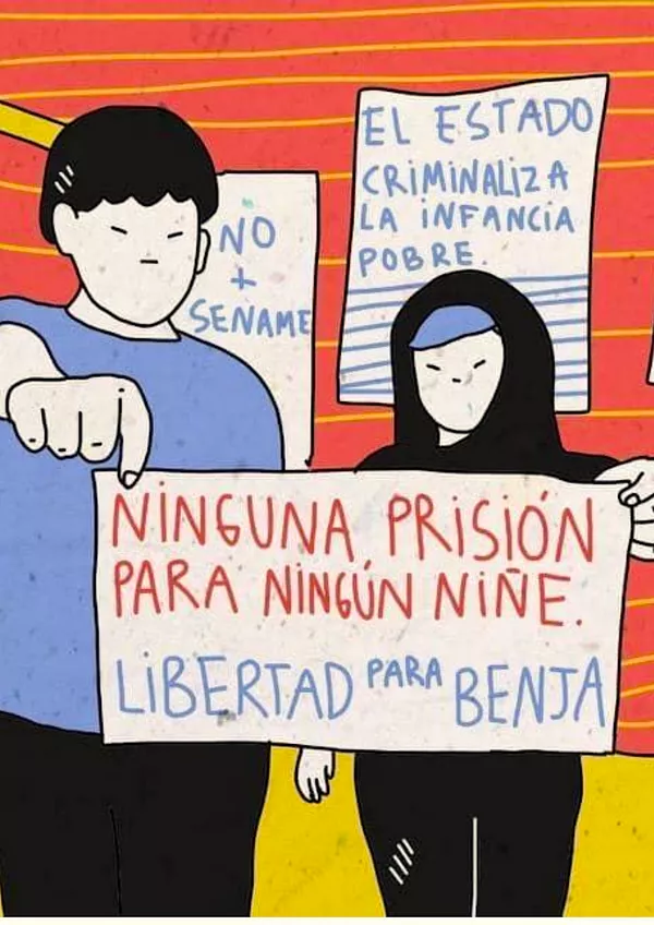 Benjamín, el único menor de edad preso político del estallido en Chile Benjamín, el único menor de edad preso político del estallido en Chile - Sputnik Mundo