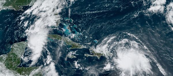 La tormenta tropical Laura - Sputnik Mundo