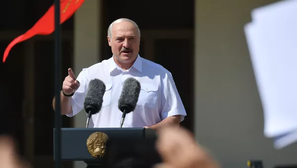 El presidente de Bielorrusia, Alexandr Lukashenko - Sputnik Mundo