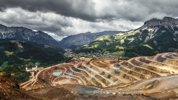 Minas abiertas (imagen referencial) - Sputnik Mundo