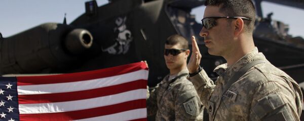 Militares de EEUU en la base militar de Camp Taji en Irak - Sputnik Mundo