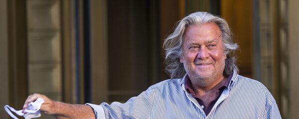 Exestratega jefe del presidente Donald Trump Steve Bannon - Sputnik Mundo