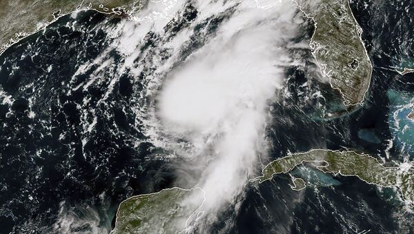 La tormenta tropical Marco - Sputnik Mundo