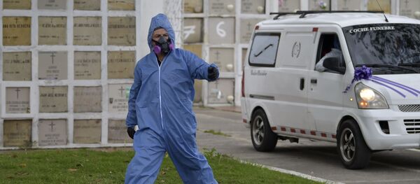 Un cementerio en Bogotá, Colombia - Sputnik Mundo