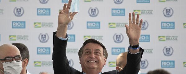 Jair Bolsonaro, presidente de Brasil - Sputnik Mundo