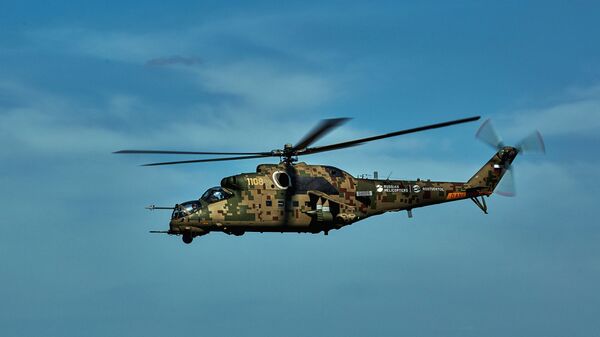 Helicóptero Mi-35P - Sputnik Mundo