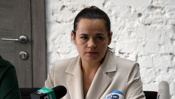 Svetlana Tijanóvskaya, excandidata presidencial de Bielorrusia - Sputnik Mundo