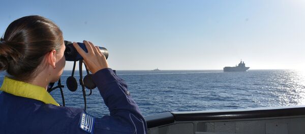 Ejercicios militares en el Mediterráneo (archivo) - Sputnik Mundo