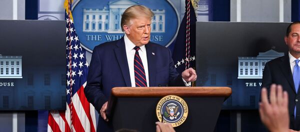 El presidente de EEUU, Donald Trump - Sputnik Mundo