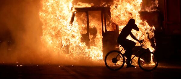 Disturbios en Wisconsin, EEUU - Sputnik Mundo