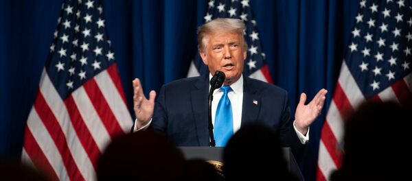 Donald Trump, presidente de EEUU - Sputnik Mundo