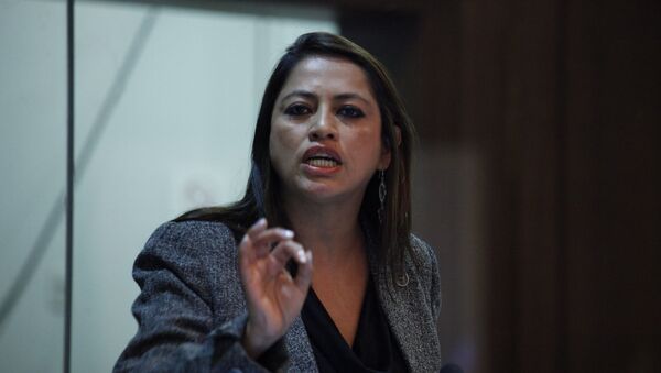 Paola Pabón,, prefecta de la provincia ecuatoriana de Pichincha - Sputnik Mundo