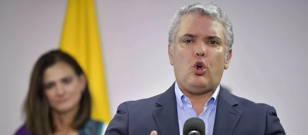 Iván Duque, presidente de Colombia Iván Duque, presidente de Colombia - Sputnik Mundo