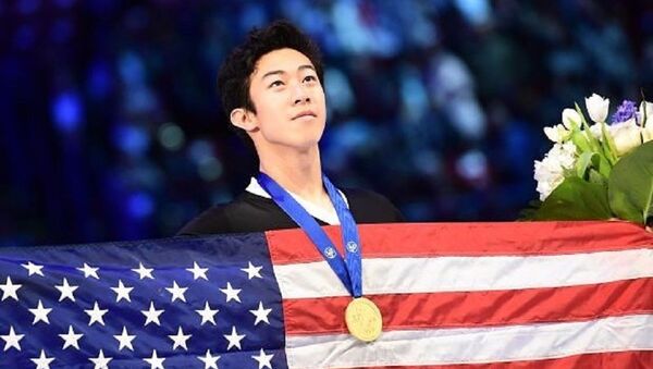 Patinador artístico Nathan Chen - Sputnik Mundo