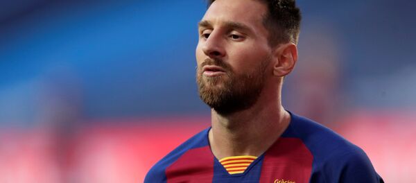 Lionel Messi, futbolista argentino Lionel Messi, futbolista argentino - Sputnik Mundo