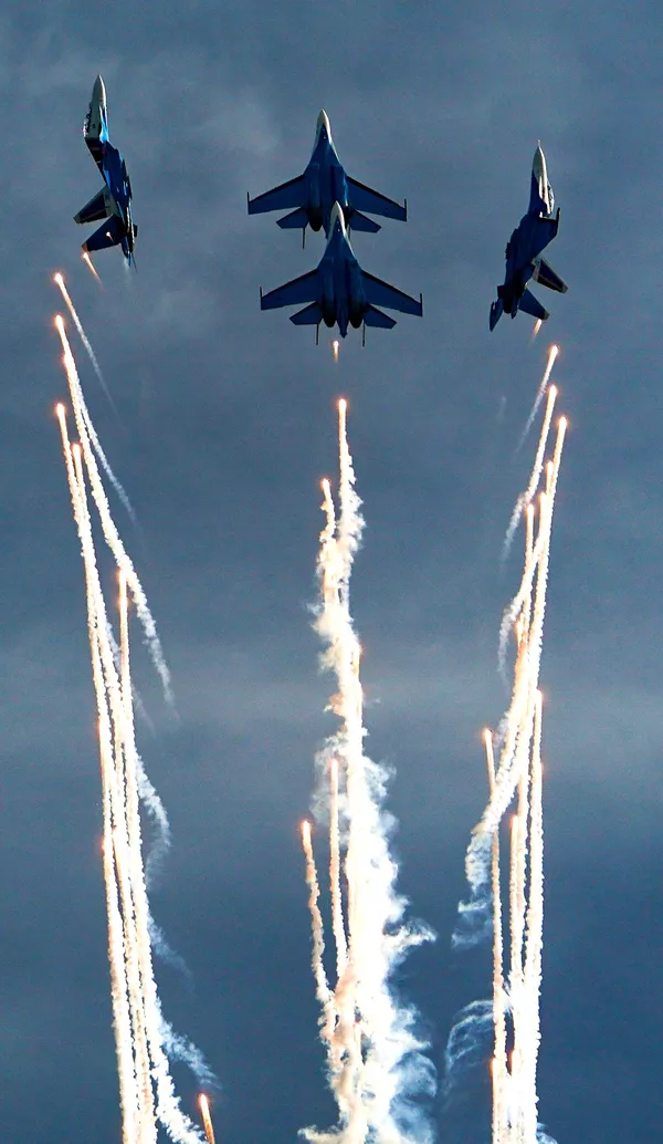 Los cazas y helicópteros más potentes de Rusia exponen su maestría en Army 2020
Los cazas y helicópteros más potentes de Rusia exponen su maestría en Army 2020
- Sputnik Mundo