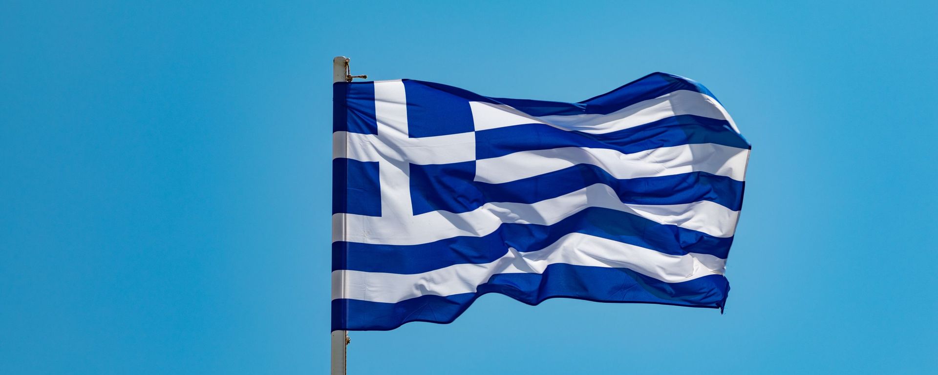 Una bandera de Grecia Una bandera de Grecia - Sputnik Mundo, 1920, 22.03.2021