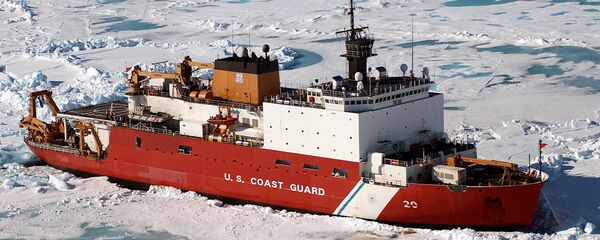 El rompehielos Healy de la Guardia Costera de EEUU (archivo) - Sputnik Mundo