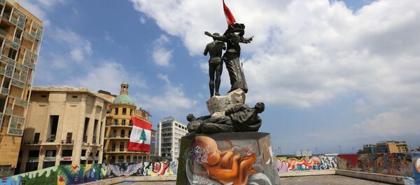 Plaza de los Mártires de Beirut, el Líbano - Sputnik Mundo