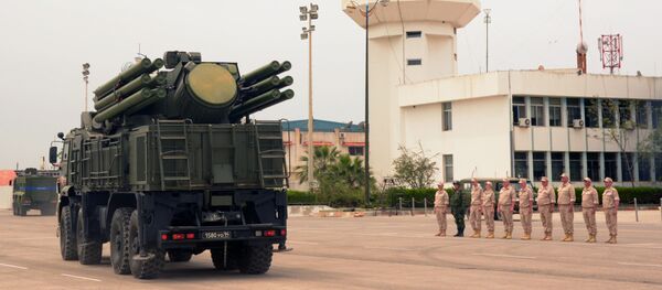 Pantsir-S en la base de Hmeymim - Sputnik Mundo