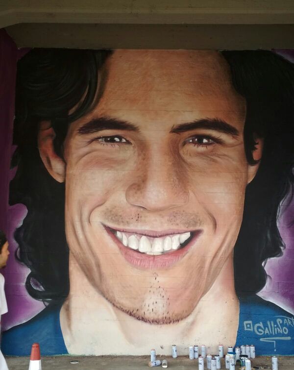 José Mujica, Luis Suárez y Jorge Drexler, uruguayos eternos en murales de Europa - Sputnik Mundo