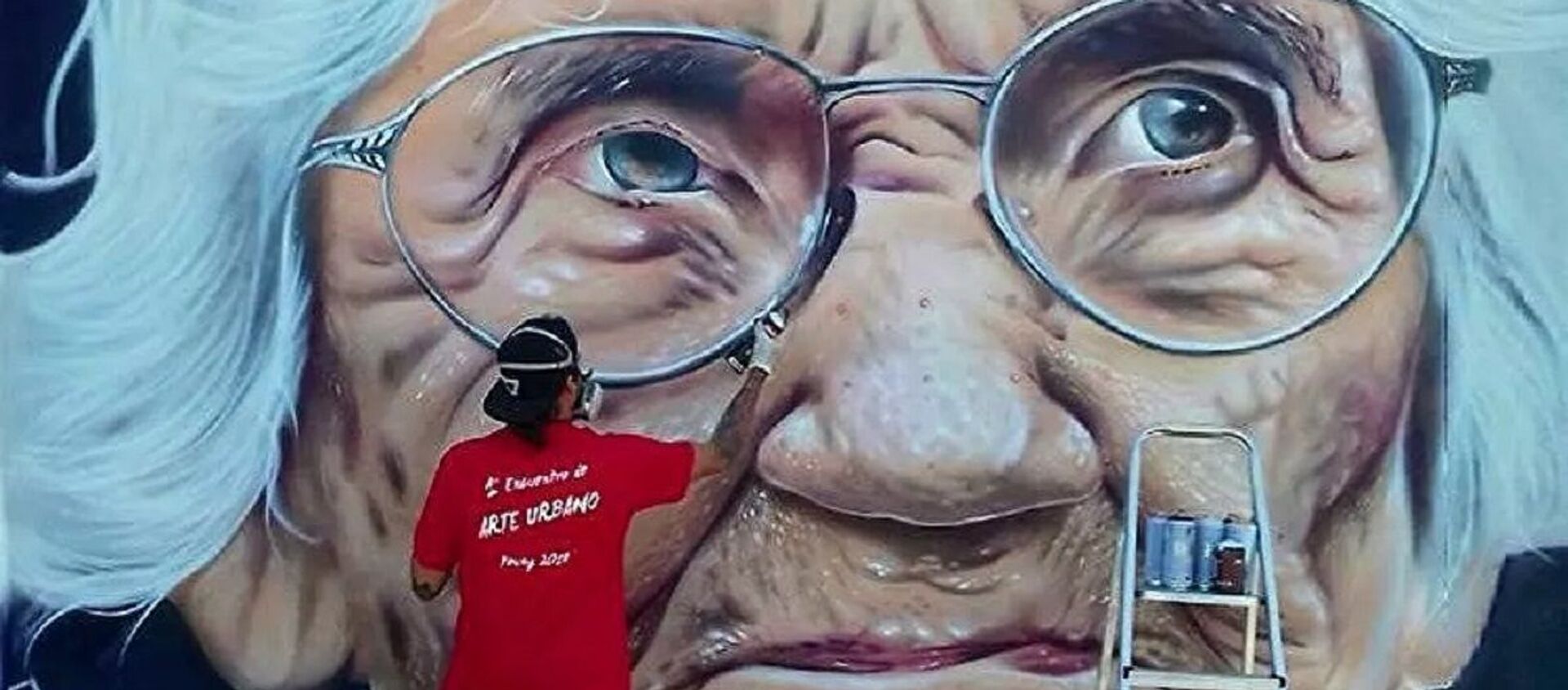 Mural de la activista por los DDHH Luisa Cuesta en Uruguay pintado por José Gallino - Sputnik Mundo, 1920, 10.12.2020