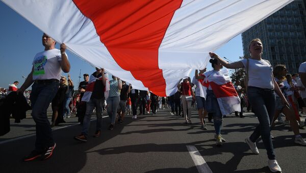 Protestas en Minsk - Sputnik Mundo