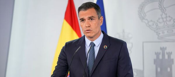 Pedro Sánchez, presidente de España - Sputnik Mundo