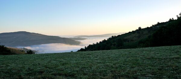 Vista de las montañas de O Cebrerio (Lugo) - Sputnik Mundo