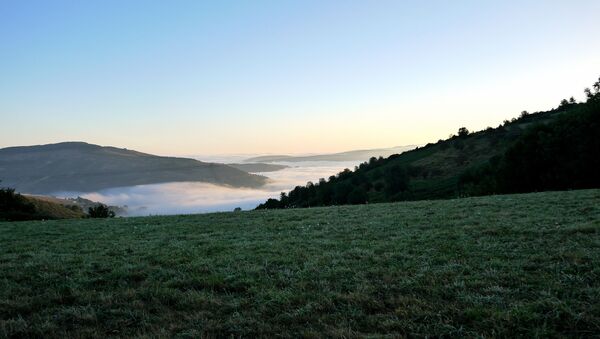 Vista de las montañas de O Cebrerio (Lugo) - Sputnik Mundo