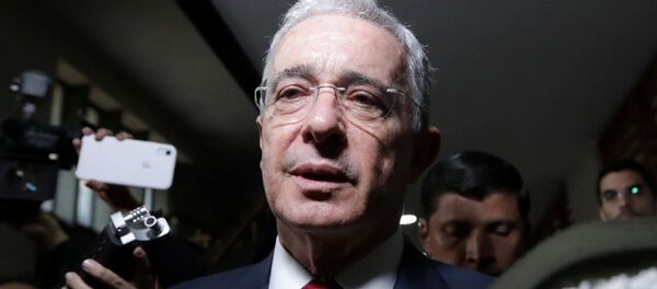 Álvaro Uribe, expresidente de Colombia Álvaro Uribe, expresidente de Colombia - Sputnik Mundo