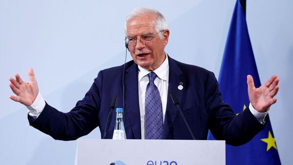 Josep Borrell, alto representante para la Política Exterior de la UE Josep Borrell, alto representante para la Política Exterior de la UE - Sputnik Mundo