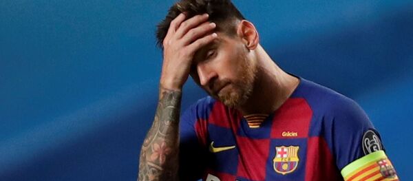 Leo Messi, futbolista argentino - Sputnik Mundo