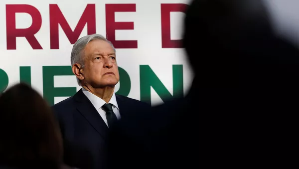 El presidente de México, Andrés Manuel López Obrador - Sputnik Mundo