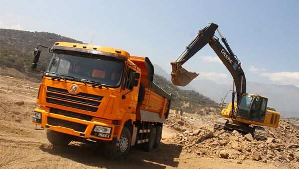 Un camión de Shacman Trucks  - Sputnik Mundo