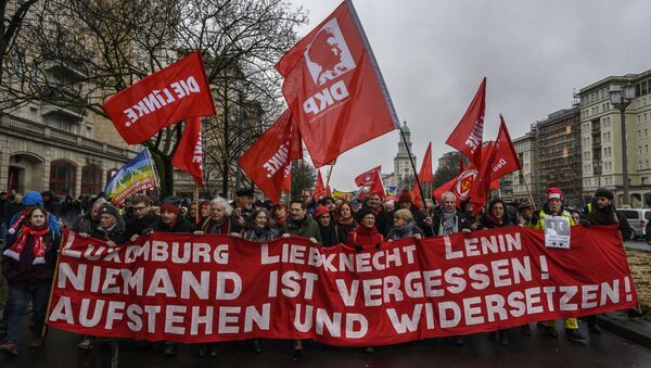 Los partidarios del Partido Comunista de Alemania (KPD) - Sputnik Mundo