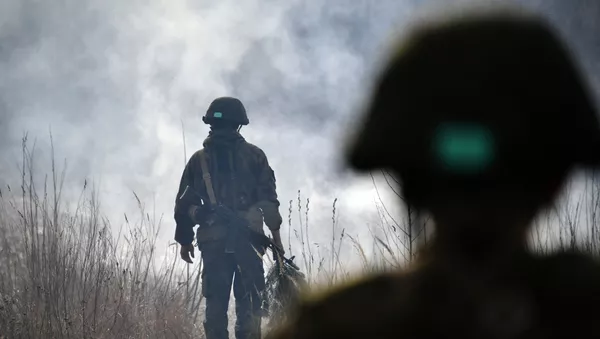Un soldado - Sputnik Mundo