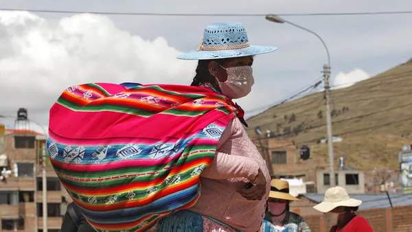 Mujer indígena peruana