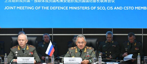 Reunión de los Ministros de Defensa de la CEI, OTSC y OCS - Sputnik Mundo