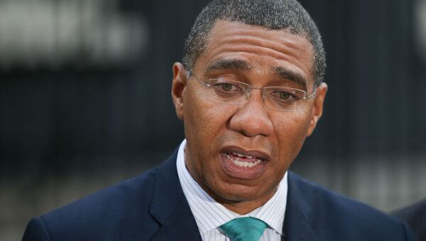 Andrew Holness, primer ministro de Jamaica - Sputnik Mundo