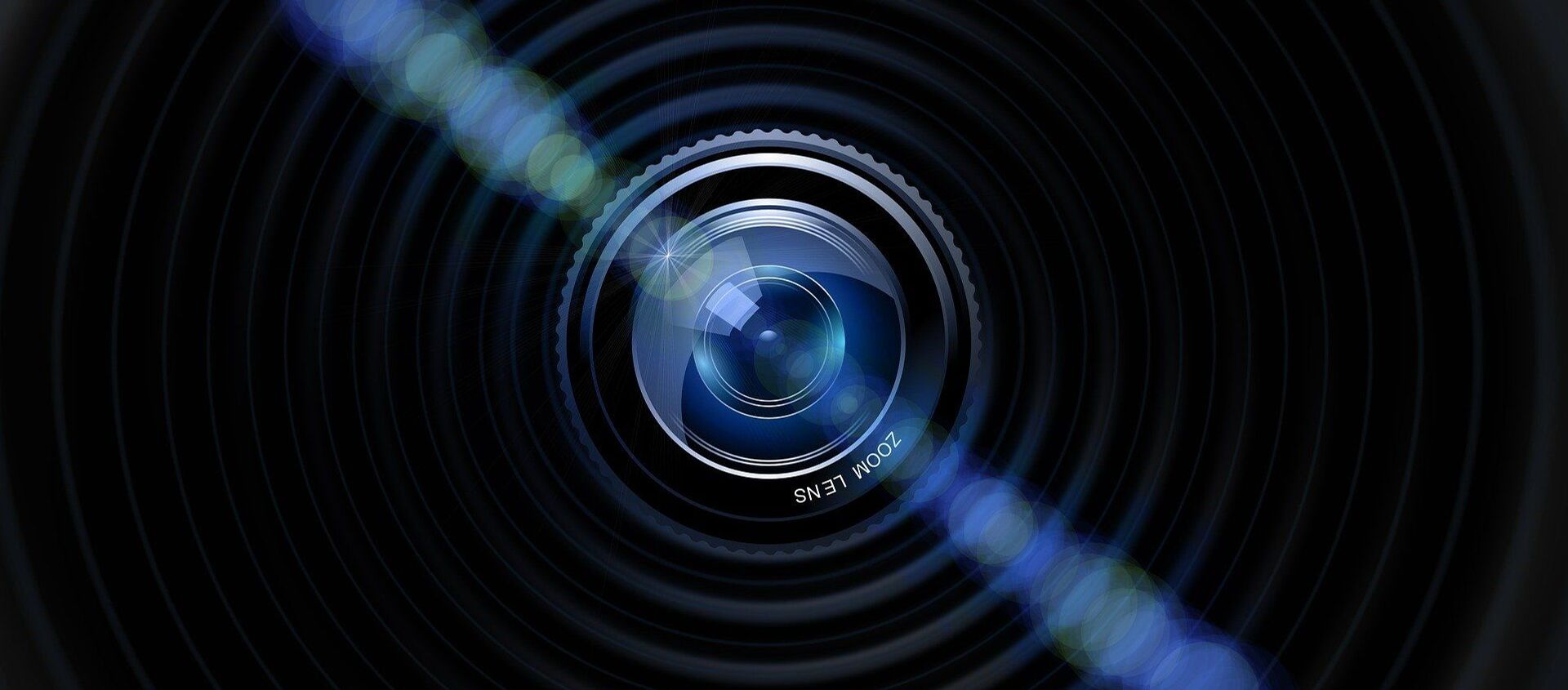 La lente de una cámara (ilustración) - Sputnik Mundo, 1920, 05.09.2020