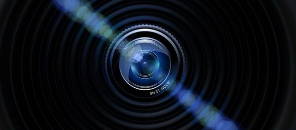 La lente de una cámara (ilustración) - Sputnik Mundo