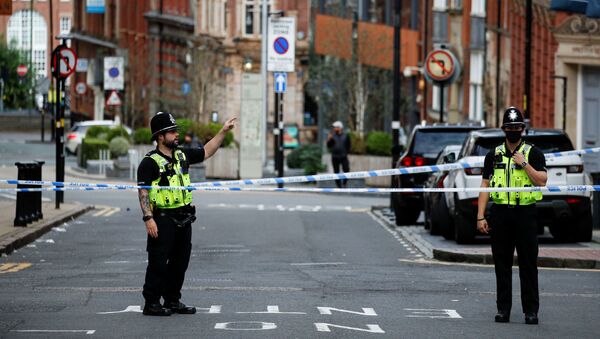 Policía británica en Birmingham - Sputnik Mundo