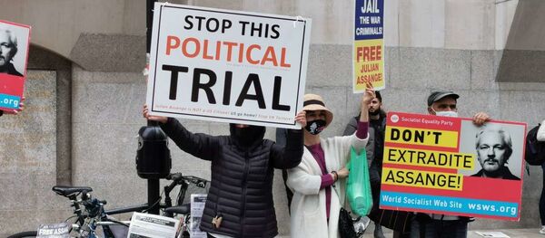 Los defensores de Julian Assange ante la Corte Criminal Central de Londres - Sputnik Mundo