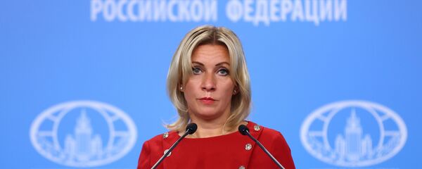 María Zajárova, portavoz de la Cancillería rusa - Sputnik Mundo