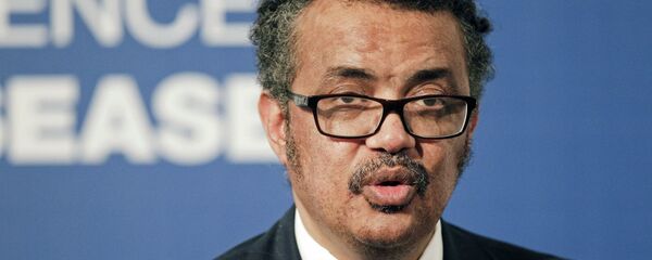 El director general de la Organización Mundial de la Salud (OMS), Tedros Adhanom Ghebreyesus - Sputnik Mundo