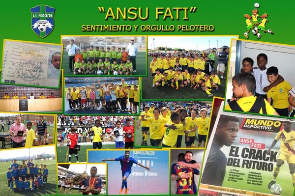 Ansu Fati protagoniza el sueño de una generación como el goleador más joven de España - Sputnik Mundo