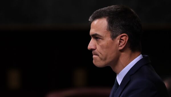 Pedro Sánchez, presidente del Gobierno de España - Sputnik Mundo