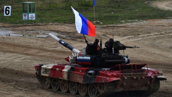 Un equipo ruso en los Juegos Militares Army 2020  - Sputnik Mundo
